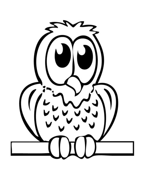 See more ideas about coloring pages, coloring pages for kids, printable coloring pages. Easy Owl Coloring Pages For Kids - Animal Coloring Pages ...