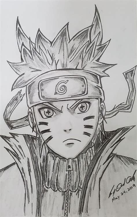 The Official Website For Naruto Shippuden Naruto Nine Tails Mode Drawing