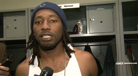 video asante samuel laid into andy reid after the game crossing broad