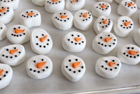 Easy Snowman Marshmallows The Sweet Adventures Of Sugar Belle