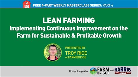Lean Farming Implementing Continuous Improvement On The Farm For