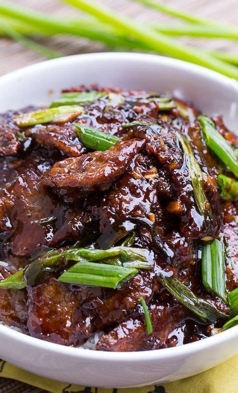 Let beef sit 20 minutes (this step helps tenderize the beef.) add 1/2 tsp table salt and toss to coat. Mongolian Beef (PF Chang's copycat) - Spicy Southern ...