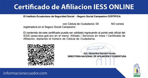 Conoce como obtener el Certificado de afiliación al IESS