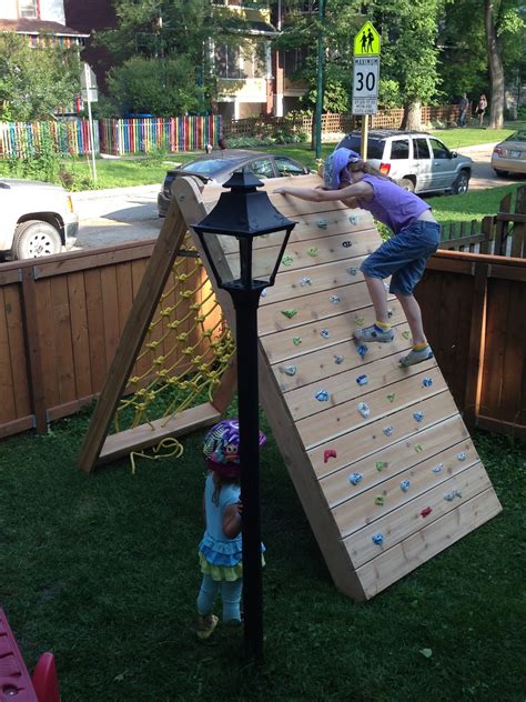 Mincing Thoughts Kids Climbing Play Structure Building A Climbing