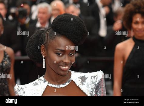 Cannes France May 16 2018 Aissa Maiga Leads French Black Actresses Co Authors Of The Book