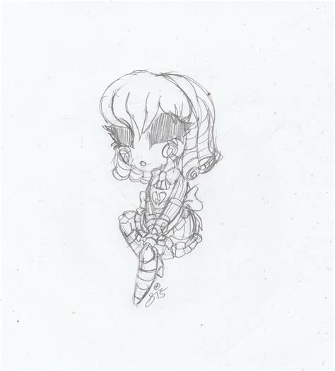 Sketch Chibi Broken Hearted Doll By Invaderika On Deviantart