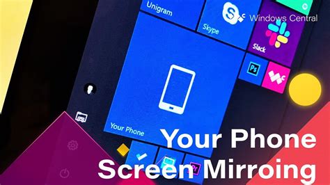 Phone Screen Mirroring With Your Phone On Windows 10 Hands On Youtube