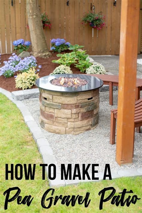 How To Make A Pea Gravel Patio In A Weekend The Handymans Daughter