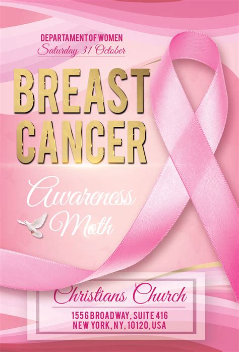 Breast Cancer Awareness Flyer 136817 Flyers Design Bundles