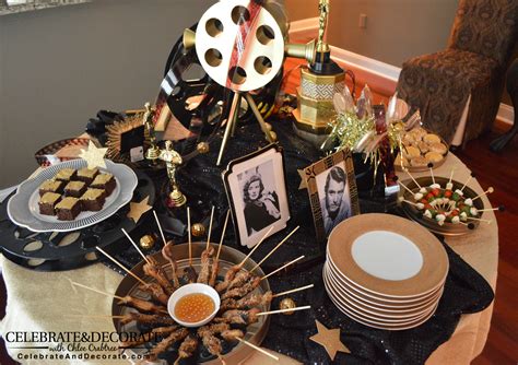 a grand and glittery academy awards party celebrate and decorate