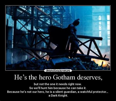 Feb 09, 2014 · batman doing everything for gotham's sake much like how homura pretty much acts selflessly for madoka's sake while taking the blame by turning herself in and becoming the devil herself. Usuario: strikerxxx | Desmotivaciones