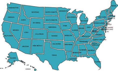Usa Map Printable Free Printable Us Map With States Labeled