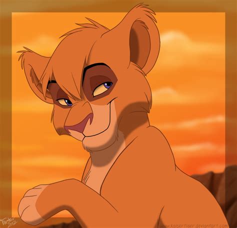 Kovu And Kiara From Lion King 2rider Strongthis Lion Character Face