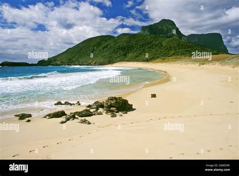 Blinky Beach On Lord Howe Island Off The New South Wales Coast Eastern