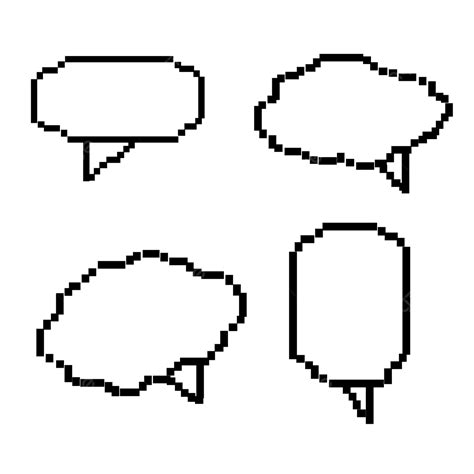 Bubble Dialogue Clipart Transparent Png Hd Pixel Art Text Box Dialogue