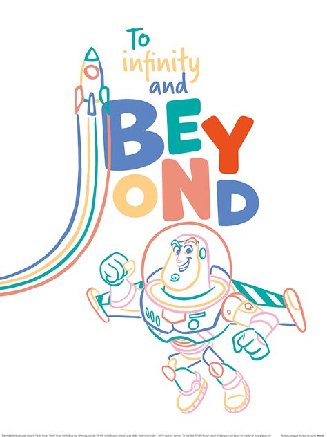 Toy Story To Infinity And Beyond Art Print The Art Group