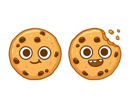 Maybe you would like to learn more about one of these? Chocolate Chip Cookie Character Stock Illustration ...