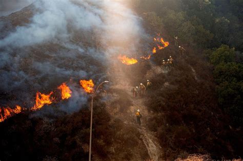 California Wildfires Prompt Evacuations As Heat Wave Bakes Us West