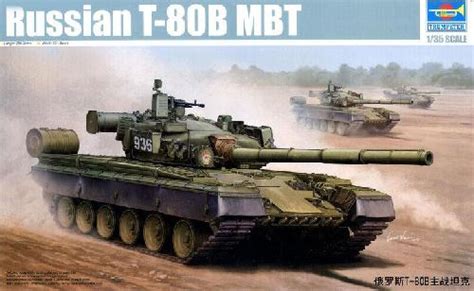 Trumpeter 05565 135 Russian T 80b Mbt