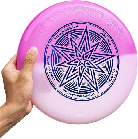 175g Pro Model Ultimate Frisbee Sports Flying Disc Uv Color Changing