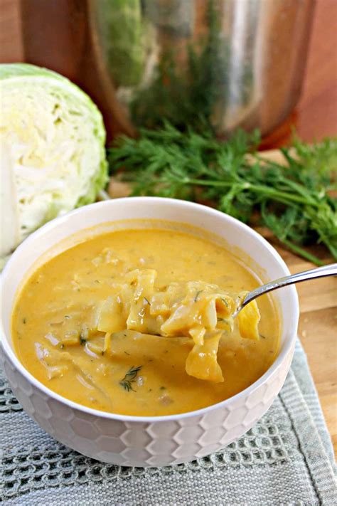 Creamy Cabbage And Potato Soup The Kitchen Prep Blog