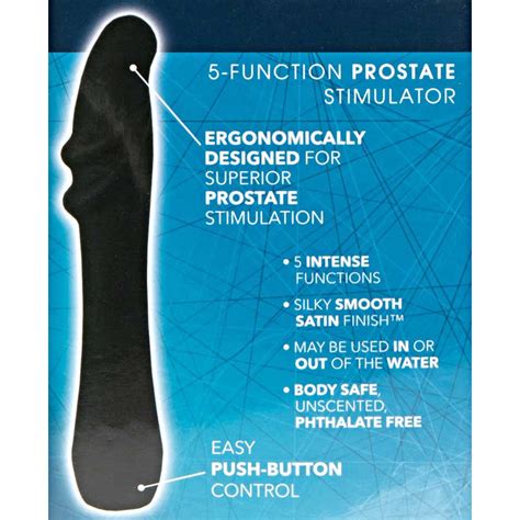 Dr Joel Kaplan 5 Function Prostate Stimulator 6 75 Black