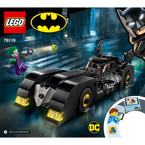 Lego Batmobile Pursuit Of The Joker 76119 Instructions Brick Owl