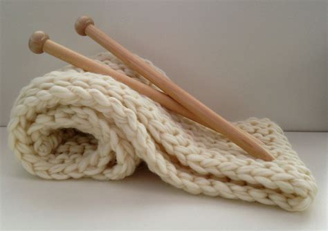 Giant Knitting Wooden Knitting Needles Chunky Knitting