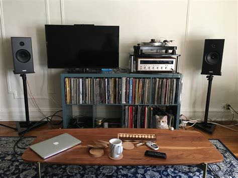 New Turntable Apartment Setup Complete Vinyl