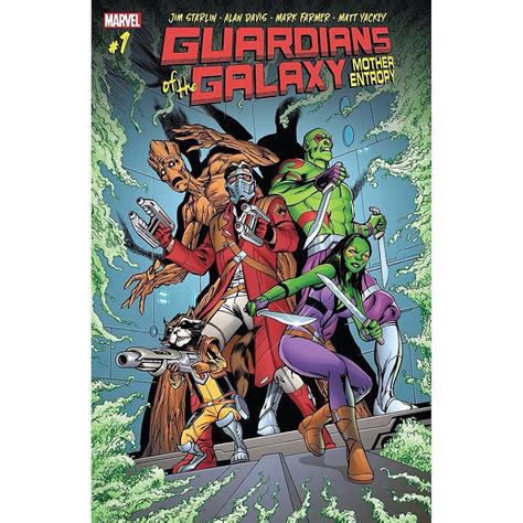 Guardians Of The Galaxy Mother Entropy 2017 1 Of 5 Written By Jim Starlin Art By Alan