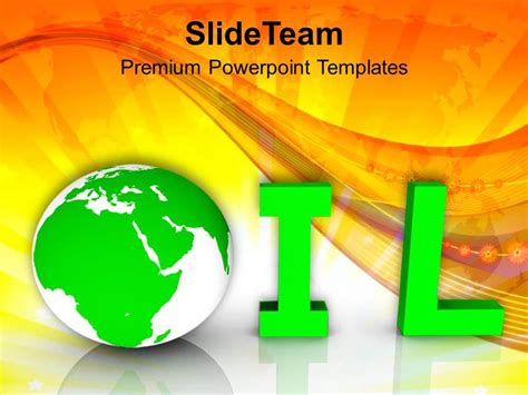 Oil World Industrial Petroleum Business Powerpoint Templates Ppt Themes
