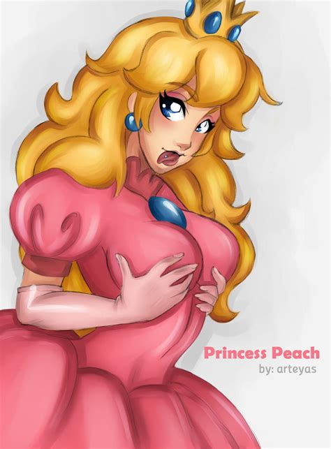 Princess Peach By Arteyas On Deviantart
