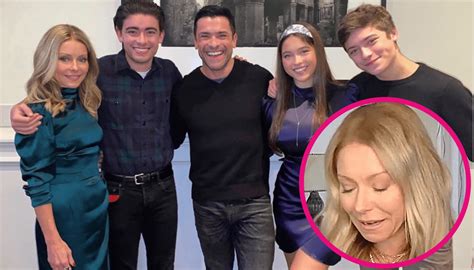 Kelly Ripa Tears Up Over Not Speaking With Two Of Her Kids And Not