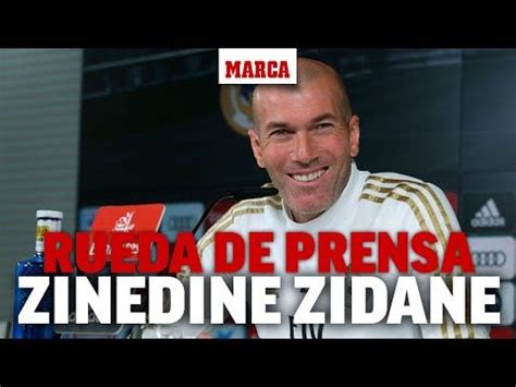 Rueda De Prensa De Zidane Previa Al Osasuna Real Madrid I Marca