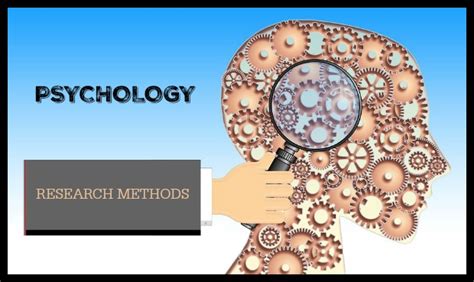 Psychology Research Methods Information Guide