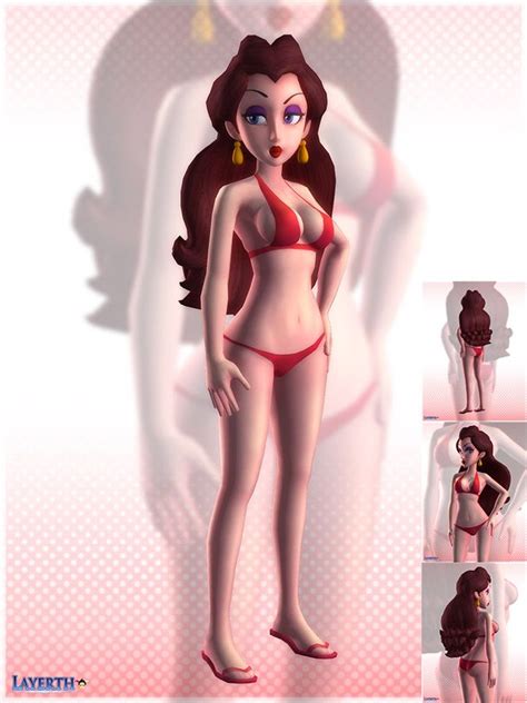 Pauline 3d By Layerth On Deviantart Anime Bikini Pauline Super Mario