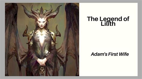 Legend Of Lilith Adams 1st Wife Wikireligions