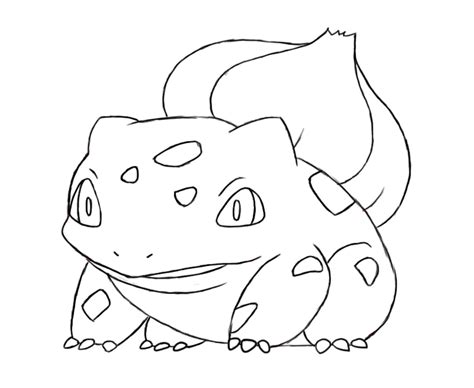 Pokemon Bulbasaur Coloring Pages At Free Printable