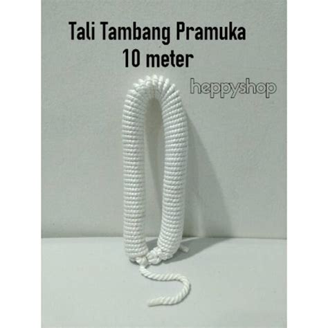 Jual Tali Tambang Pramuka 10 Meter Indonesiashopee Indonesia