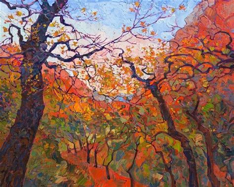 Pin By Lesley Mattson On Art In Autumn Painting Erin Hanson