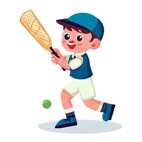Kids Playing Cricket Clipart Transparent Background 24044176 Png