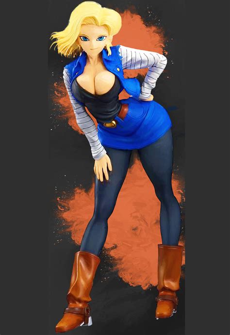 Dragon Ball Android 18 By Adokinnadoki On Deviantart