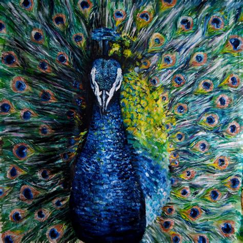 Peacock Buy Art Print Colorful Artwork Peacock Painting