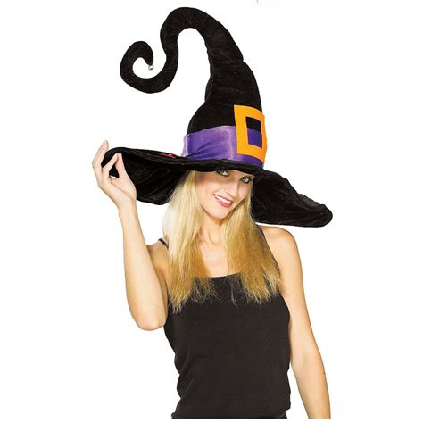 Funky Witch Hat Adult Costume Accessory Black Walmart Com