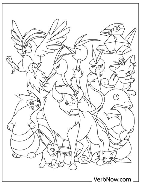 Free Pokemon Coloring Pages For Download Printable Pdf Verbnow