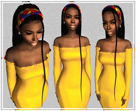 Sims 4 Cc Ebonix Female Hair