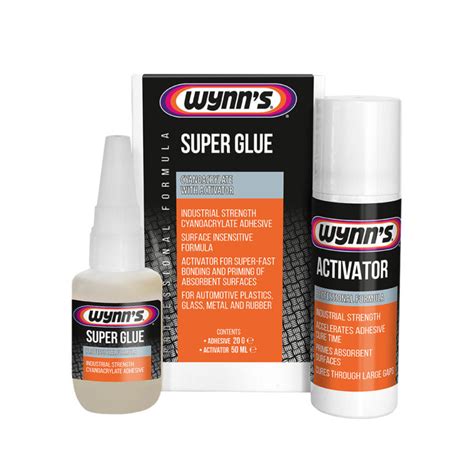 Super Glue With Activator Wynns Uk