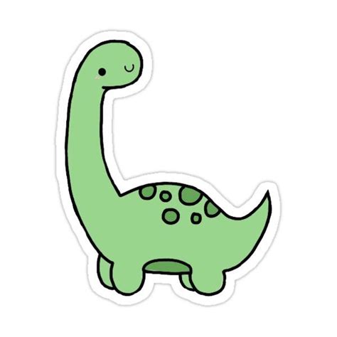 Lil Dino Sticker For Sale By Dinostickerss Cute Laptop Stickers