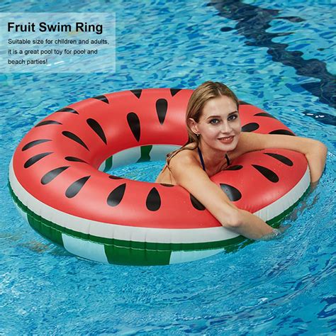 inflatable donut tube pool float lounger beach swimming toy lilo swim ring swimming toys and games
