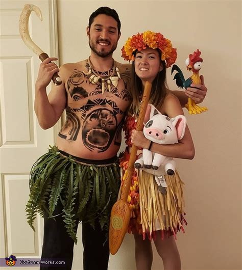 [最も人気のある！] Moana Halloween Costume Adults 782864 Moana Halloween Costume Adults Maui